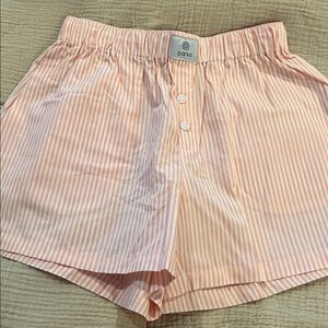 Parke Striped Boxer Shorts 🩷🤍